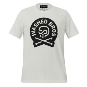 Crossbones Logo T-Shirt - Silver